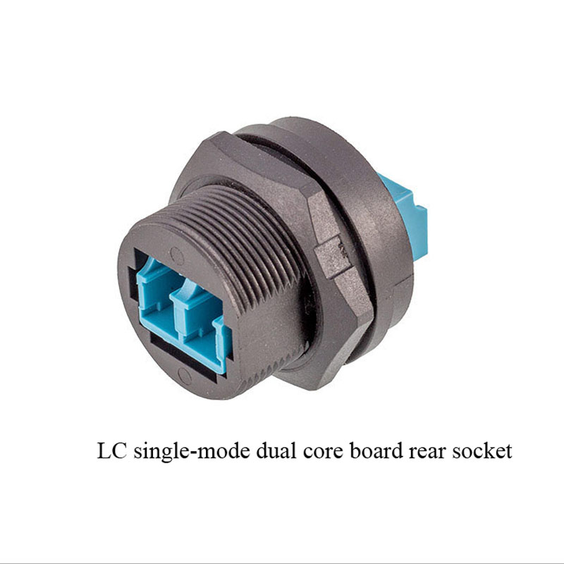 Wasserdichte LC/SC-Glasfaser-Steckdose für Höhle Außenbereich, IP67, FDDI, Einzelmodus, Einzelkern, Dual-Ader-Stecker, SC-Glasfaserkabel: verrotten