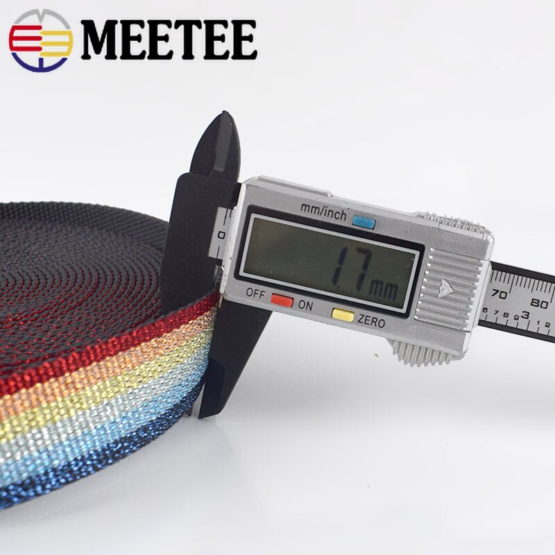 3 M 25 Mm Polyester Katoen Streep Jacquard Omboordsels Tapes Rugzak Tas Riem Riem Linten Diy Naaien Tape Biais accessoires