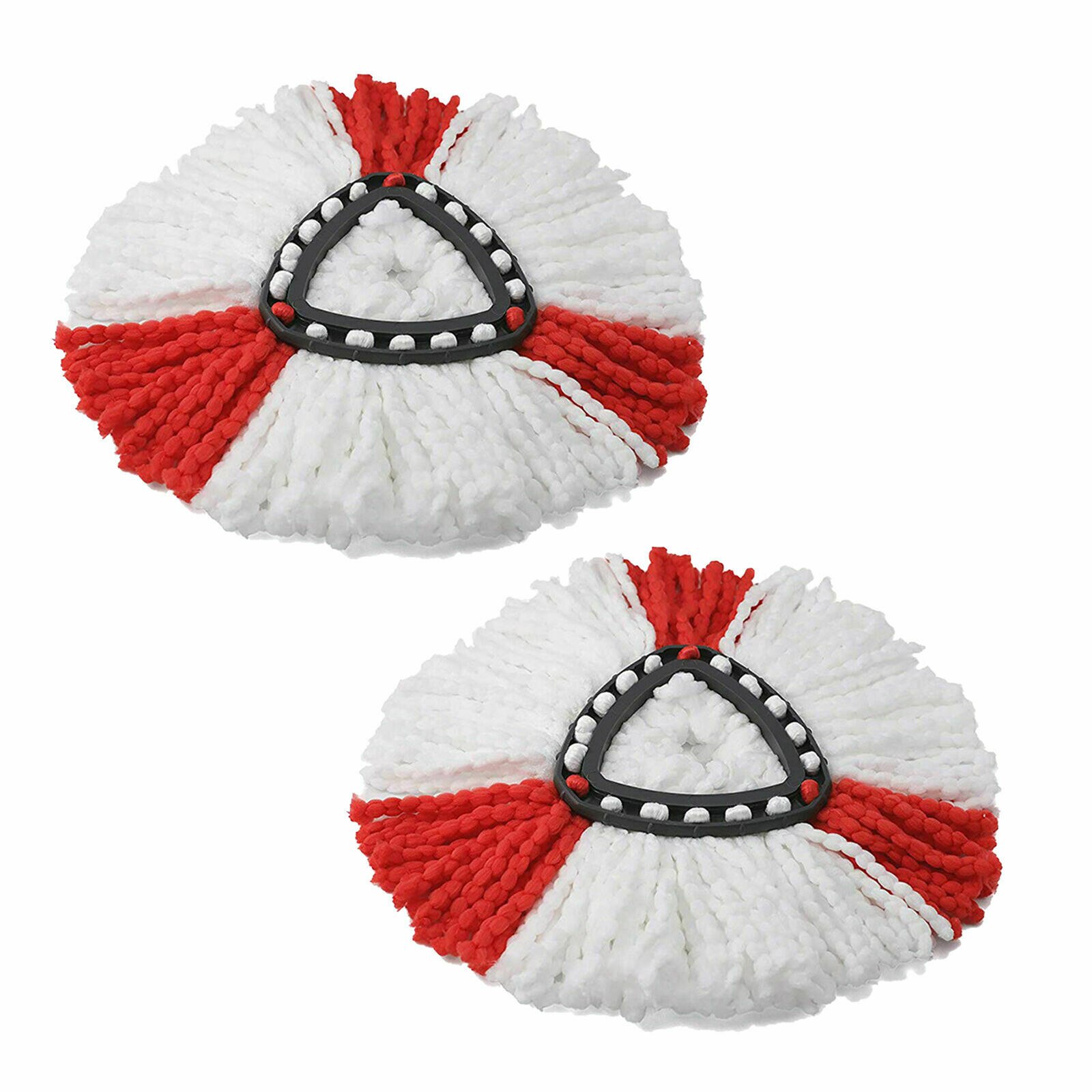 2 Packs Mop Replacement Heads for Vileda O-cedar Microfiber Spin Mop Refills Easy Cleaning Mop Head Replacement Mop Accessories