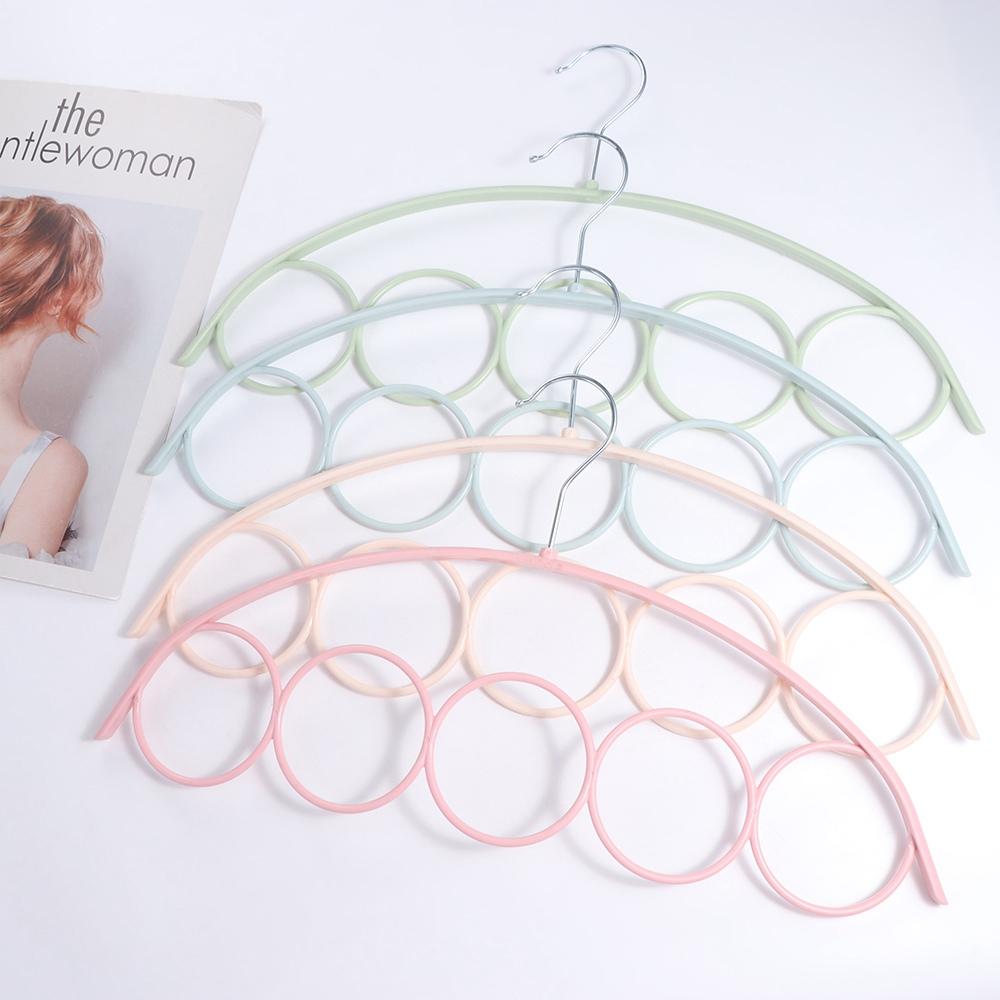 Rack Display Schal Krawatten Aufhänger Kleiderbügel Gürtel Rack Lagerung Kleiderbügel Organizer Halter Haken Ring Seil Slots Halter