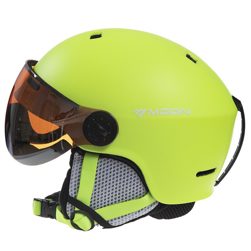 MOND Skifahren Helm Brille Integral- Geformten PC + EPS Hohe Ski Helm draussen-Sport Ski Skateboard Snowboard helme Herren