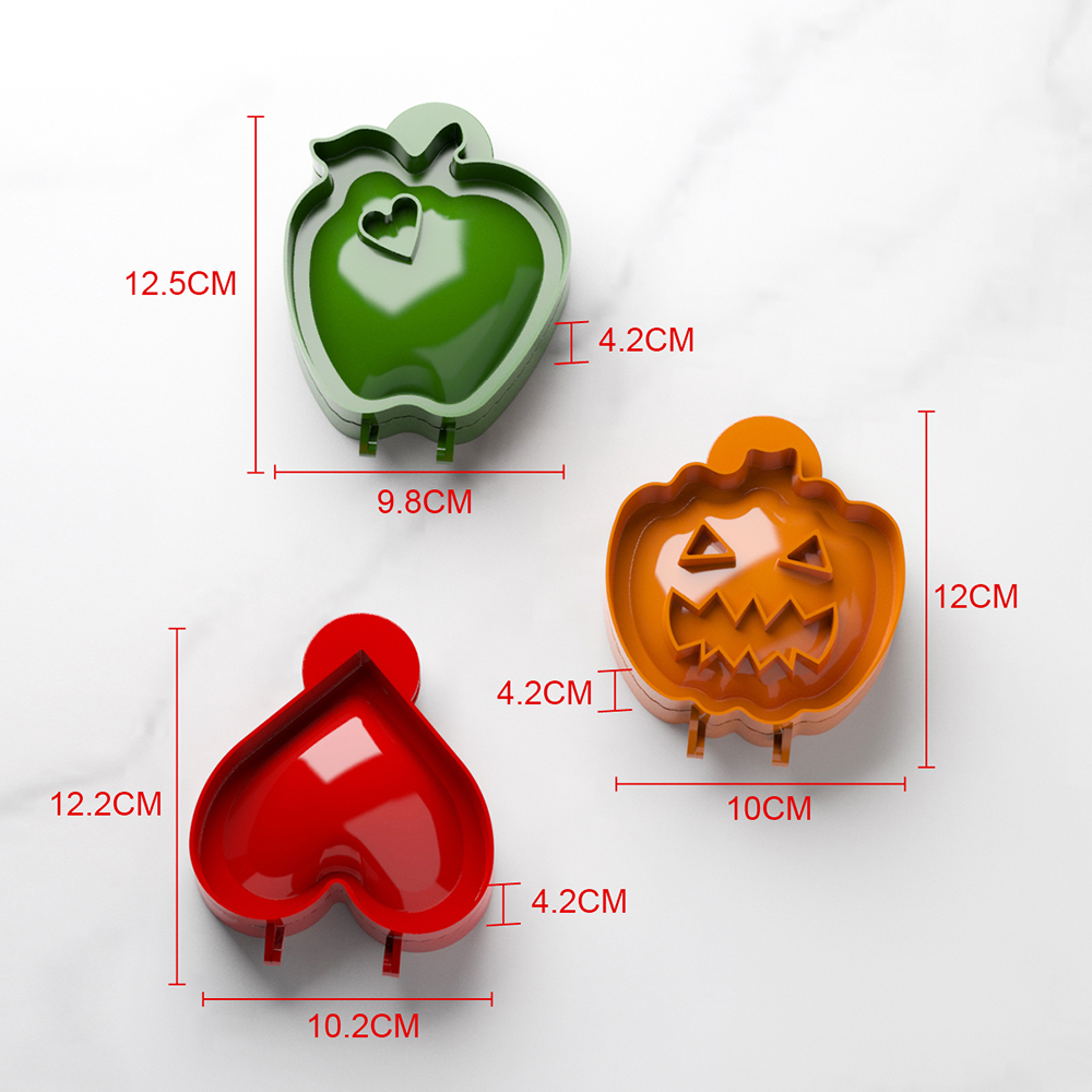 Zestaw jesiennych foremek robić ciasta mini foremka robić ciasta Narzędzia Świąteczne Halloween Dynie Pieczenie Jabłka Formy robić robienia ciasta robić kuchni