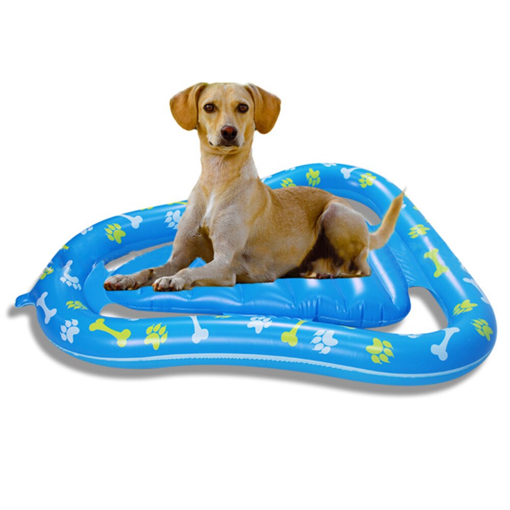 Thuis Opblaasbare Zwembad Hond Speelgoed Water Drijvende Rij Pvc Water Hangmat Pool Float Ligstoel Stoel Huisdier Water Sport Speelgoed