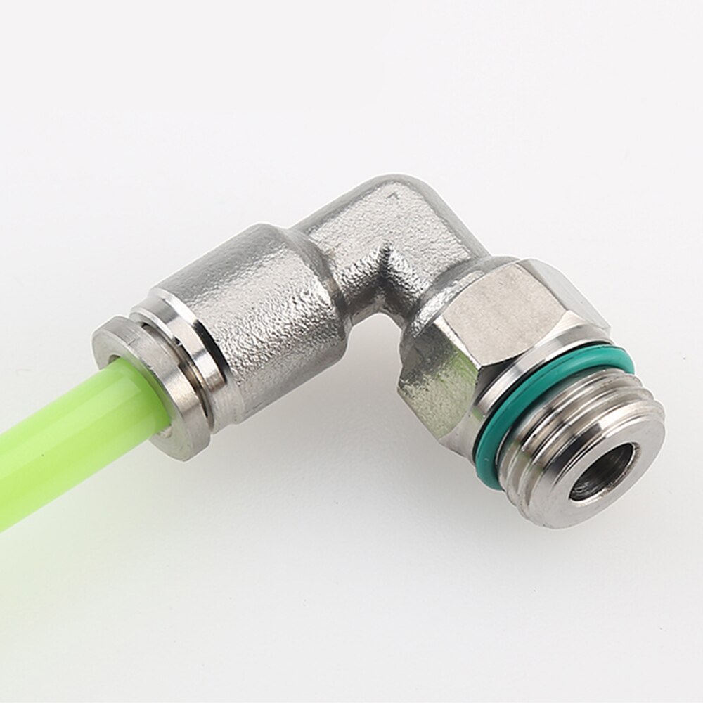 304 stainless steel joint trachea quick coupling 1/8&quot; 1/4&quot; 3/8&quot; 1/2&quot; BSP pneumatic quick coupling elbow male thread G thread