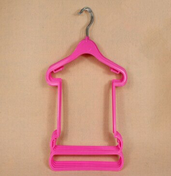 Petit cintre de body en plastique pour bébé, enfants, meilleur Style (20 pièces/lot),: Red