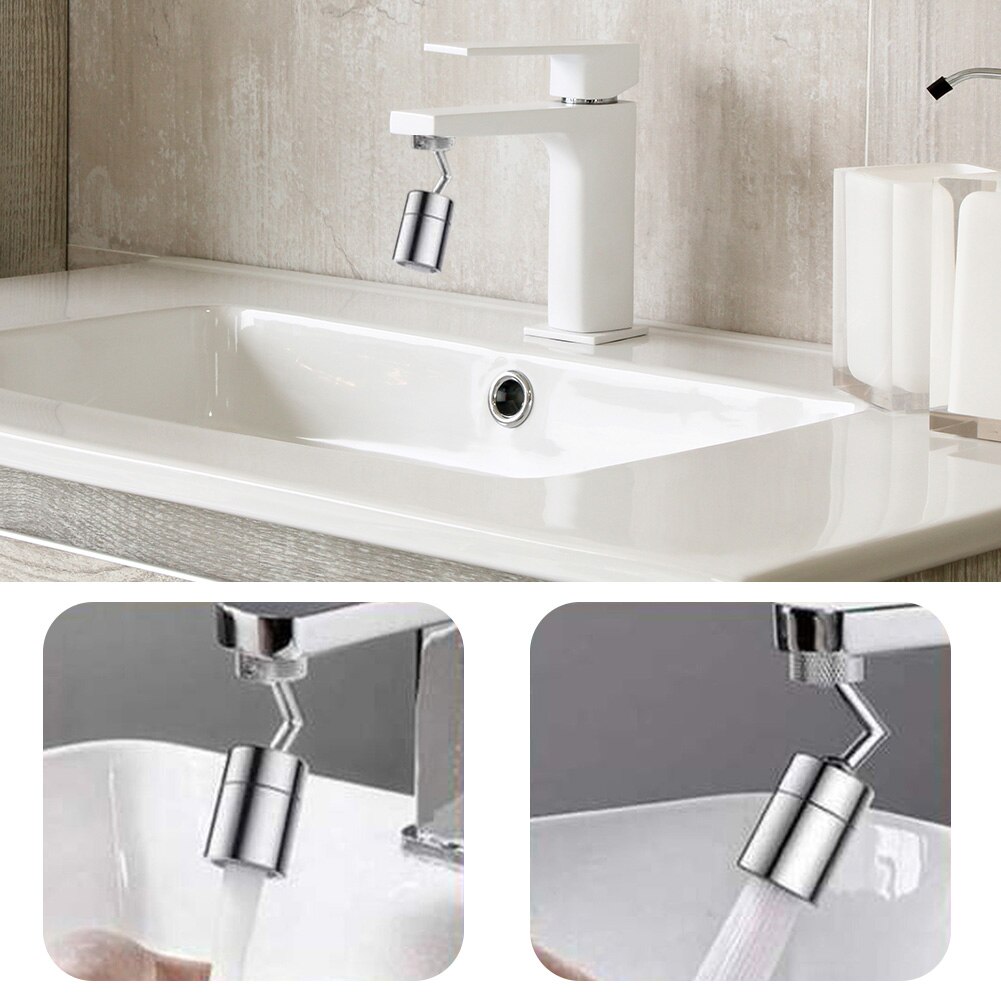 Flexible Extended Sprayer Kitchen Sink Tap Bathroom Basin Rotatable Filter Anti Splash Filter Faucet Movable Kitchen Tap Water