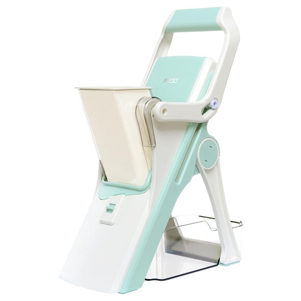 Multifunctional 5-in-1 Vegetable Cutter Manual Food Chopper Meat Vegetables Fruit Slicer Potato Peeler Grater Kitchen Tools: Default Title