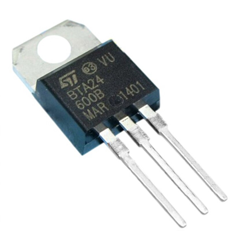 10Pcs Silicon Bidirectional Thyristors 600V Scr Triacs Bta16-600B - 5Pcs 16a & 5Ps 25A