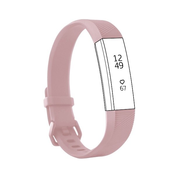 L 170-215mm Adjustable Colorful Replacement Bands For Fitbit Ace/Alta/Alta HR Children Adult Quick Release Wristband Strap Loop: Light Purple