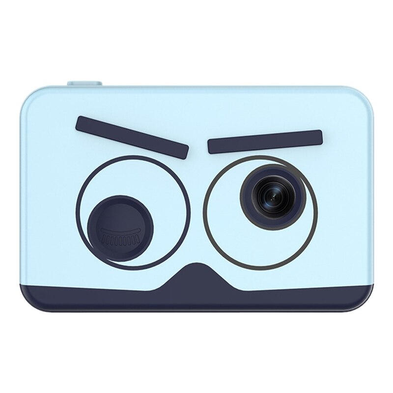 Kid Instant Print Camera Kind Afdrukken Camera Digitale Kinderen Camera Speelgoed Meisje Speelgoed Camera Met Print: Blue Dual lens