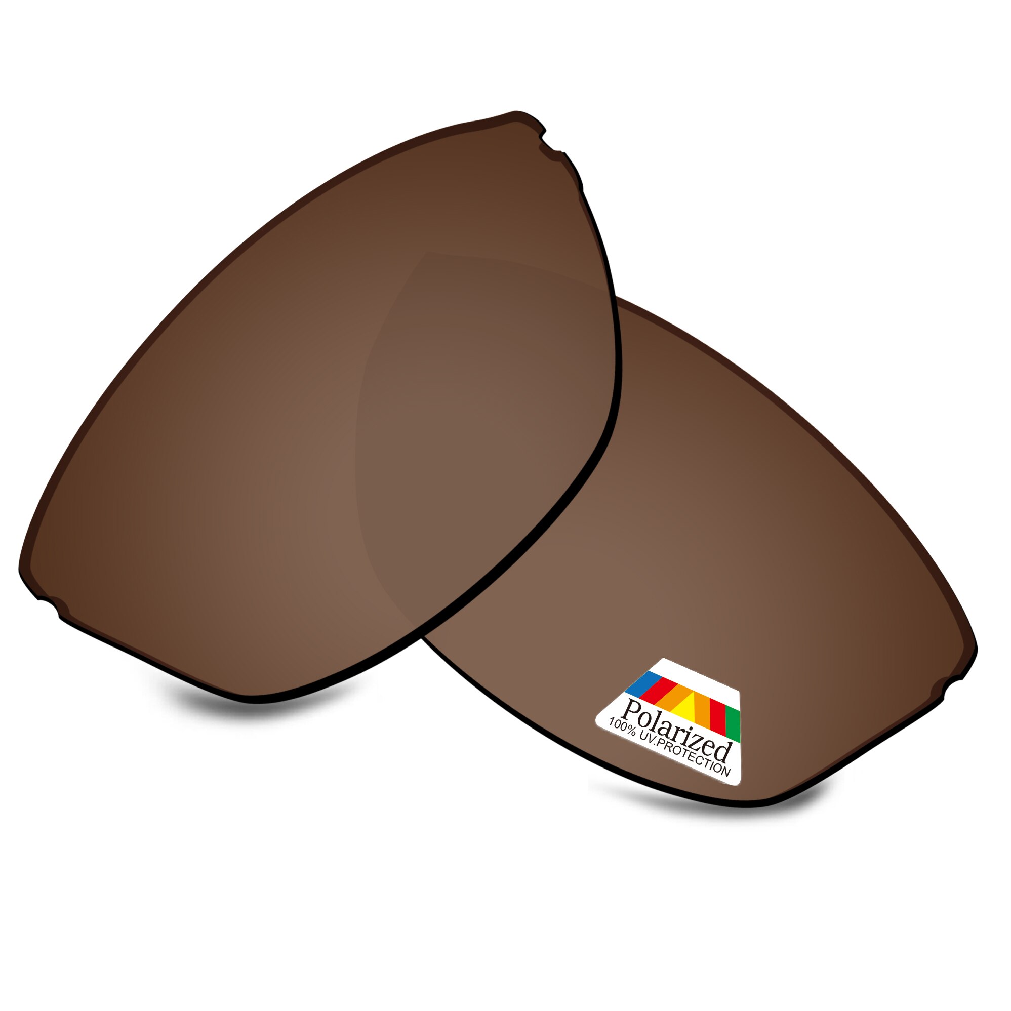 Bwake Polarisierte Ersatz Linsen für-Maui Jim Banyans MJ412 Sonnenbrille Rahmen-Mehrere Optionen: Cinnamon Brown