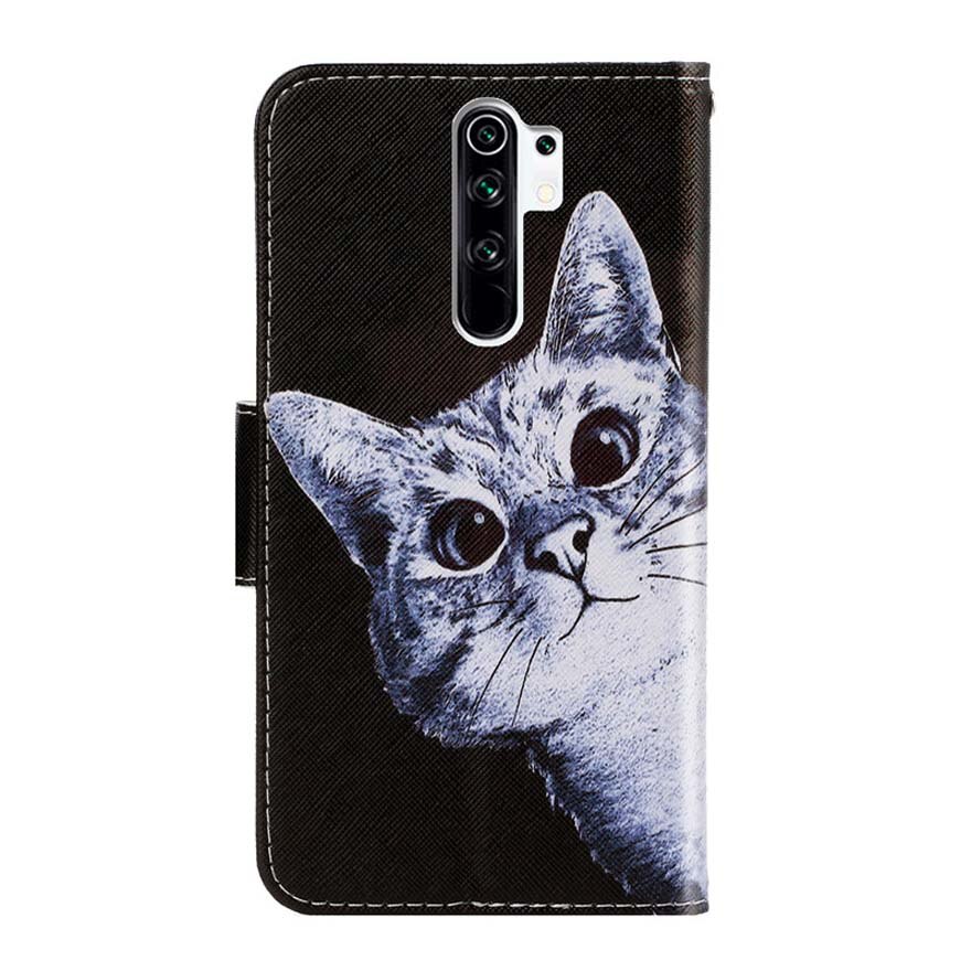 Redmi note 9 hoesje voor xiaomi redmi note 9 hoesje xiaomi redmi note 9 hoesje leer magnetische flip stand telefoonhoesjes capa