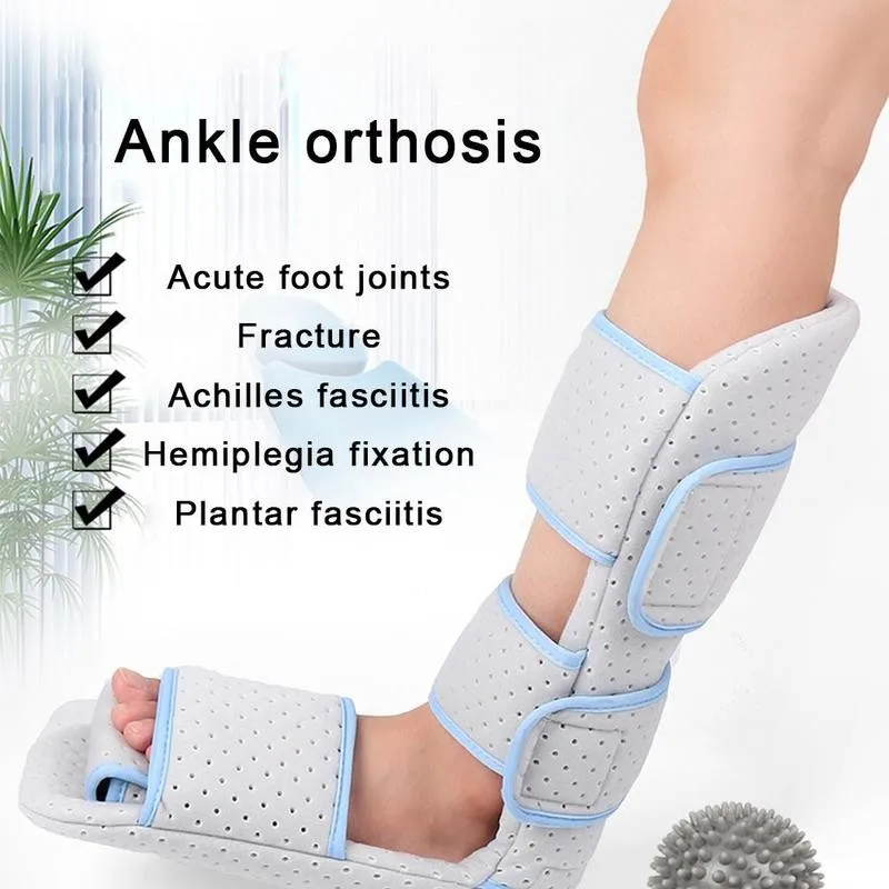 Hard plantar fasciitt nattskinne og triggerpunktsstabilisatorstøtte lindrer betennelse fotstøtte støvelfunksjoner
