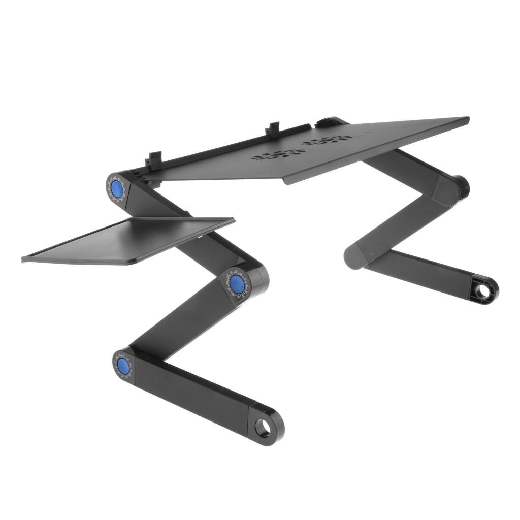 Justerbar bærbar sammenleggbar datamaskin laptop bord skrivebordstativ sengebrett stigerør bærbar pc bordholder holder sovesofa kjøling