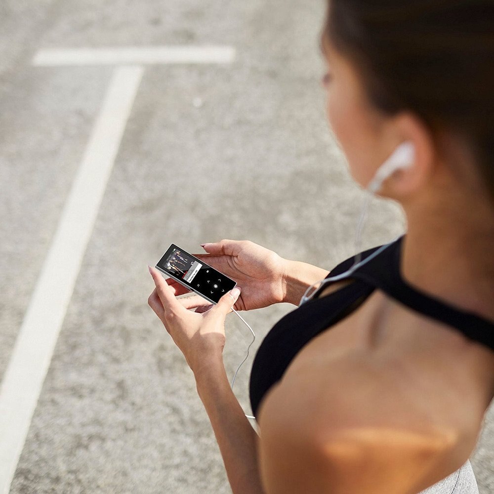 mp4 player with bluetooth 16gb touch button built-in speaker hifi lossless music player 1.8 inch TFT screen with fm, recorder