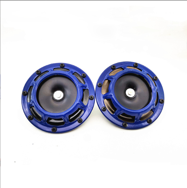 2 pz/impostato clacson per Moto Hella super ad alta voce compatto elettrico tono di scoppio kit avvisatore acustico 12V 115DB avvisatore acustico per auto Moto nuovo: lago blu