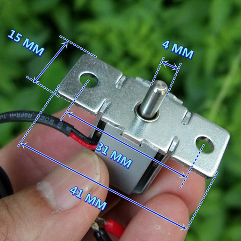 Électroaimant bidirectionnel 12v/6MM | type pousse-traction, électroaimant auto-agrippant DC12V