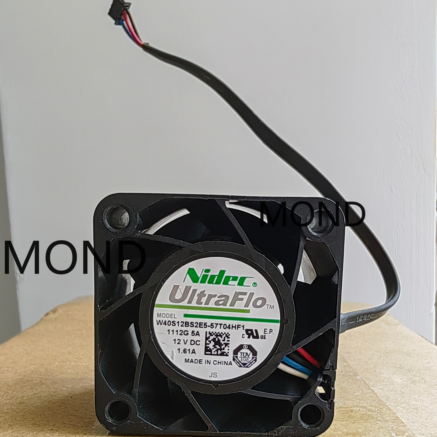 W40S12BS2E5-57 T04HF9 T04HF4 Server Cooling Fan for NIDEC Temperature Control PWM Radiator 12V 1.61A 4CM 4028 Original