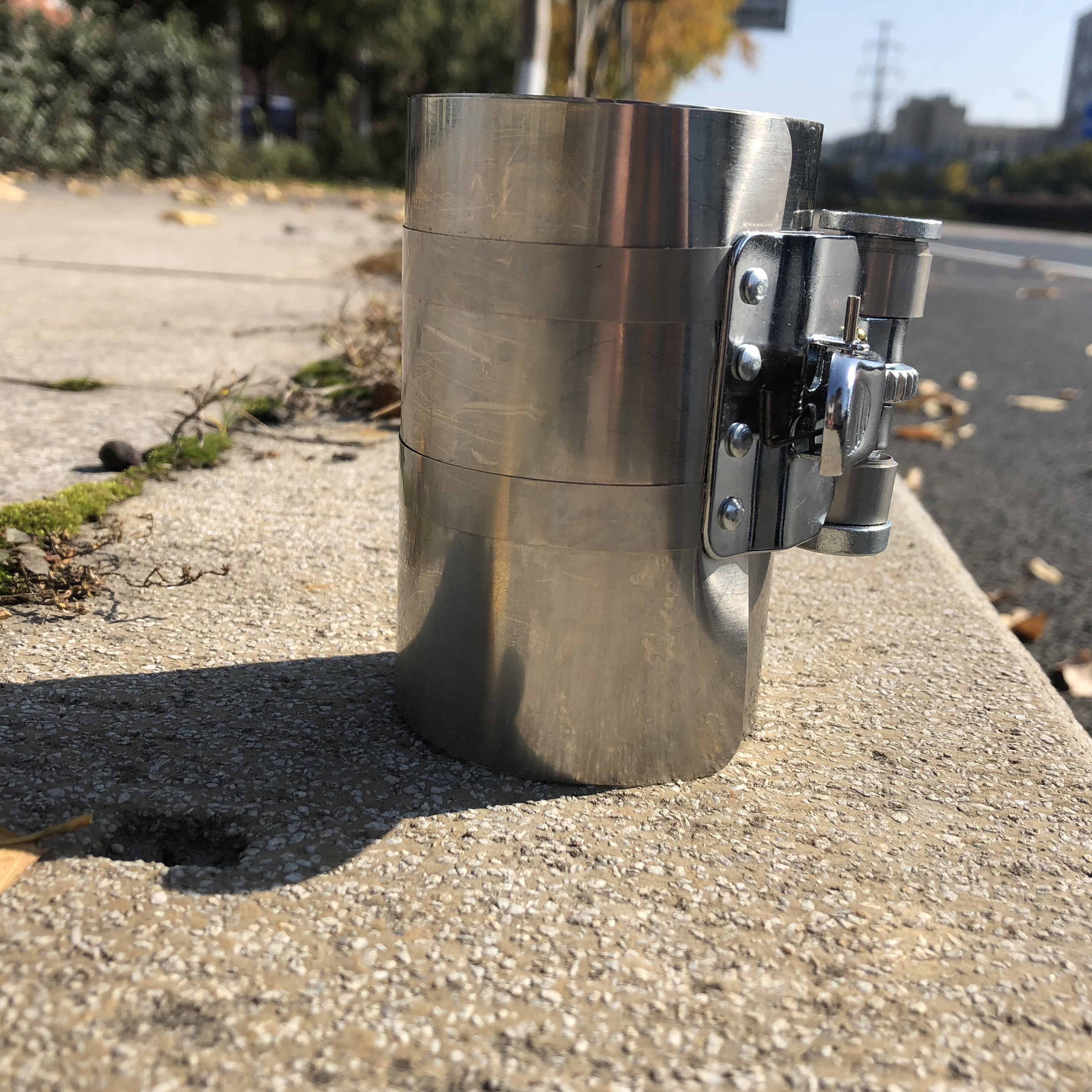 Car Engine Piston Ring Compressor Tool Wrench Adjustable Installer Band Tools