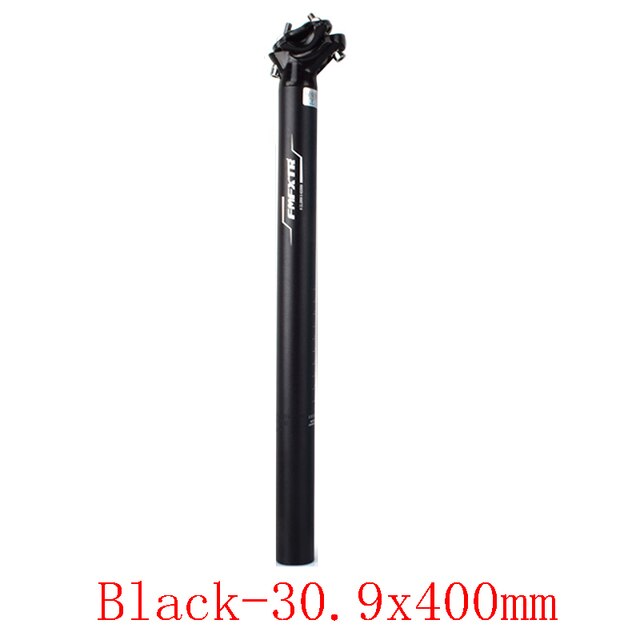 Tubo sella per Mountain Bike 31.6/30.9/27.2mm tubo sella sella tubo sella bicicletta pieghevole posteriore tubo sella galleggiante 27.2 reggisella: Black-30.9