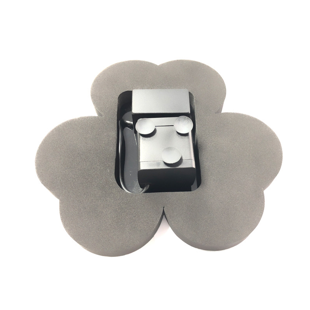 Plastic Clover Shape Solar Fountain Outdoor Pool Pond Water Pump Waterfall Garden Decor Tool