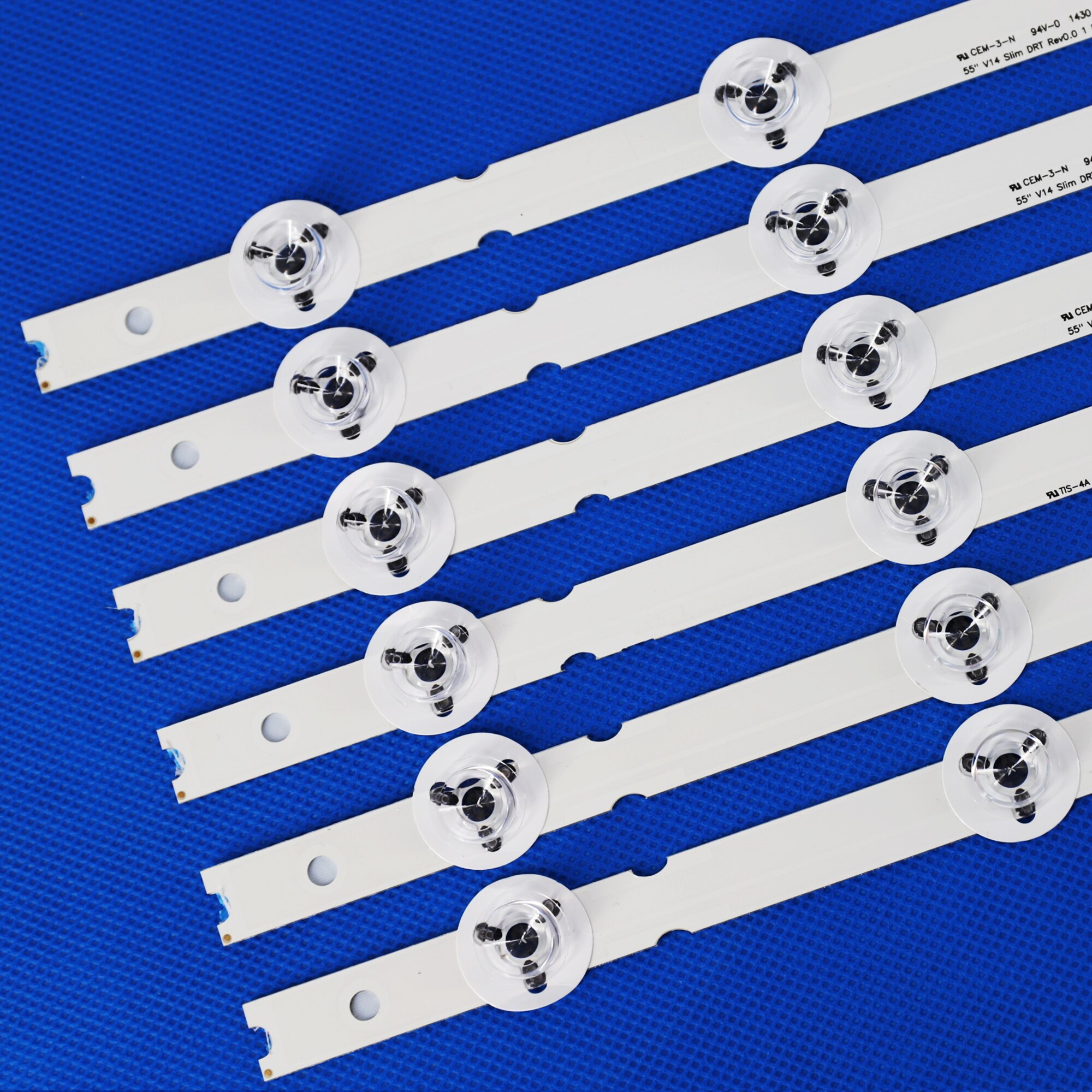 Full Led Backlight Strips Array Voor Lg 55 Inch TV55LB7200 LC550DUH-PGF1 55 "V14 Slanke Drt Rev0.0 R1 L1 6916L 1629A 1630A