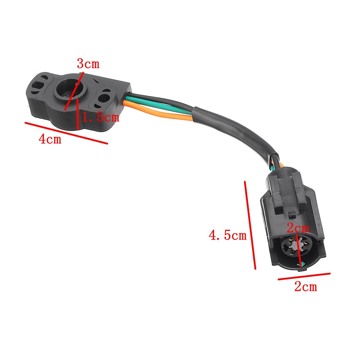 1Pc Throttle Position Sensor TPS For Ford E150 E250 E350 F150 F250 F350 Bronco for Mustang 1985-1995 TPS #AM-81864240 TH44T