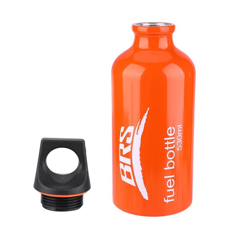 Aluminium bensin bränsleflaska fotogen alkohol dieselolja lagring kan utomhus picknick oljebrännande camping spis 530/750/1000ml: 530ml