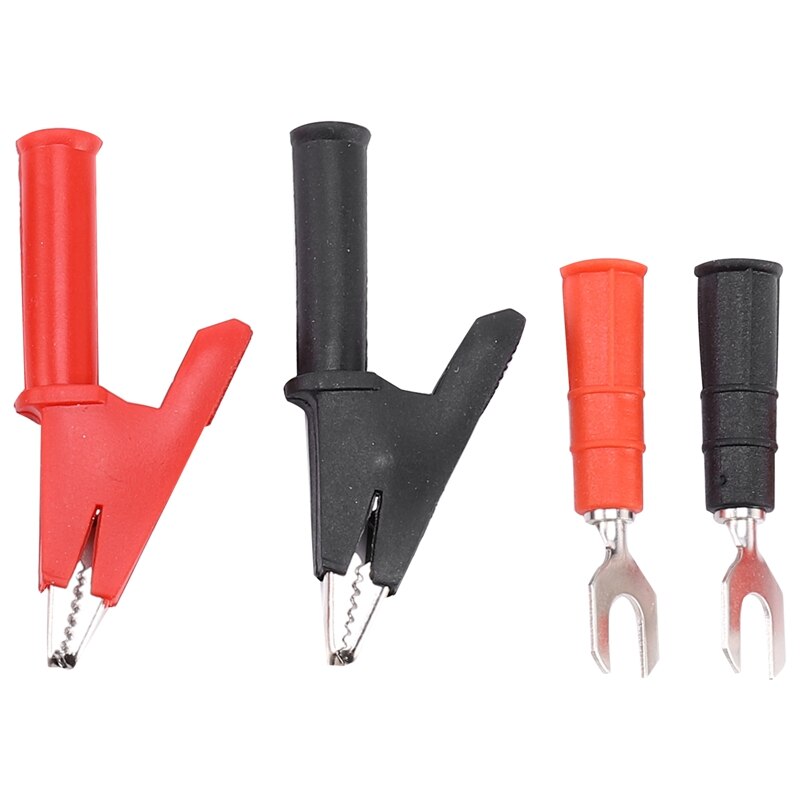 22 PCS Multimeter Test Lead Kit, Interchangeable Electronic Test Lead Accessory Kit with Banana Plugs Probe Tips