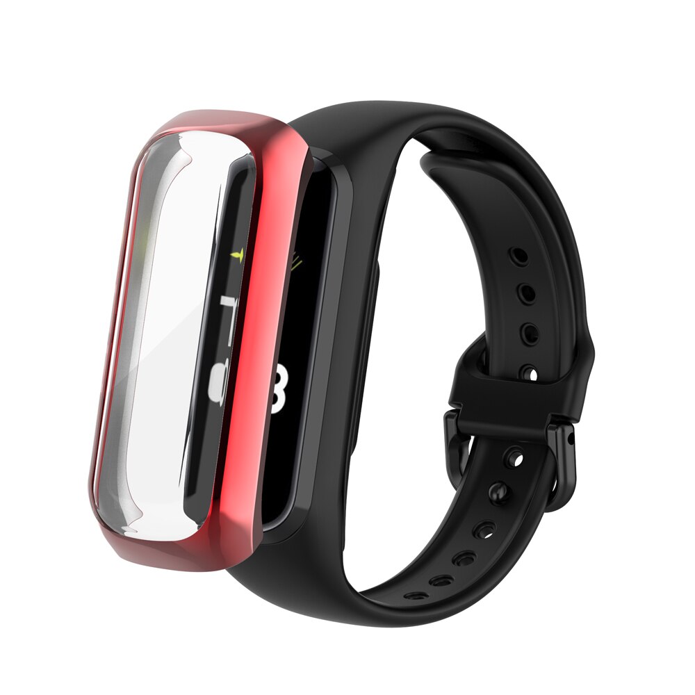 Funda completa para Samsung Galaxy Fit 2 SM-R220, carcasa protectora a prueba de golpes para Galaxy Fit2: Red