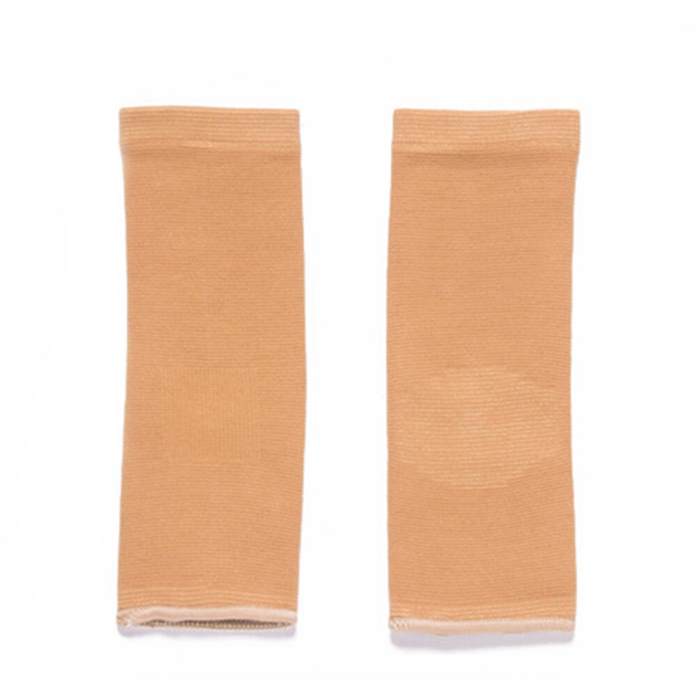 1 paar Universal Nylon Vier-seitige Stretchy Warme Dicken Atmungs Sport Ankle Socken-Größe für 37-39 yards (Beige)