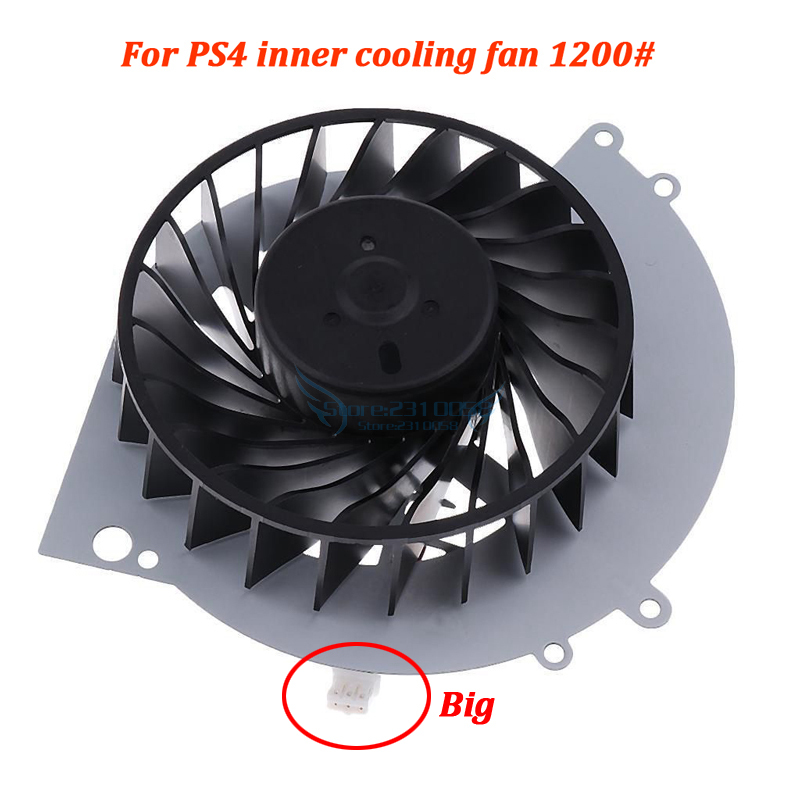 Ventilador de refrigeración interno, Conector de 3 pines para SONY Playstation 4 ( PS4) 1000/1100, 1200, 2000, 7000 #, modelo de encendedor, ventiladores de CPU: CUH1200