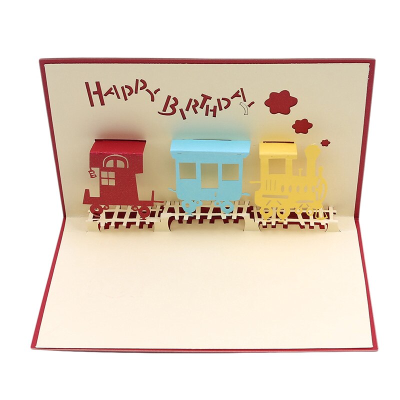 3D Pop Up Cartes De Voeux Anniversaire, Carte D'Anniversaire