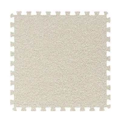 Tapete de camurça para crianças, tapete infantil de camurça com espuma eva interlock alfombra infantil de 30x30cm: MAT G3