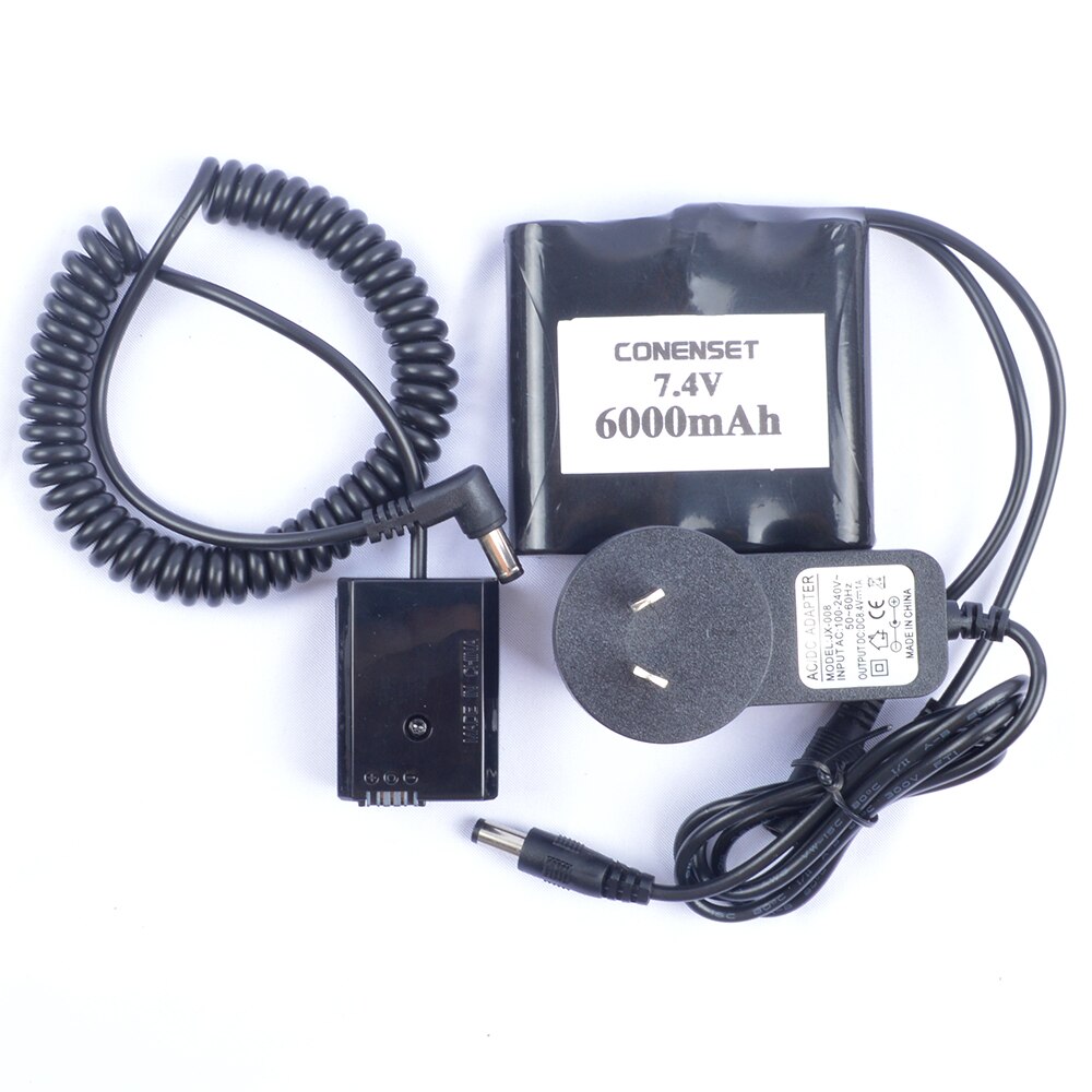 AC-PW20 PW20E AC Power Adapter for Sony a3000 a5000 a5100 a6000 a6300 a6500 a33 a35 a37 a55 Camera NP-FW50 Dummy Battery: Yellow