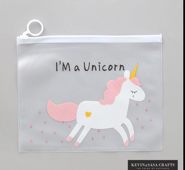 Porte-crayon licorne Kawaii, fournitures scolaires, sac à crayons, de papeterie, boîte à crayons mignonne, étui à crayons, outils scolaires de bureau: 3