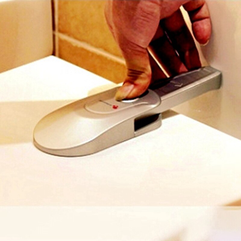 Toilet Lid Safety Lock Safety Protection Lock Simple Installation Without Tools Suitable for Most Toilet Seats