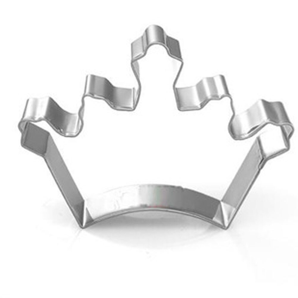 4 Stijlen Royal Crown Icing Set Stempel Mold Pancake Biscuit Cookie Cutter Kitchen Tools Rvs: H04