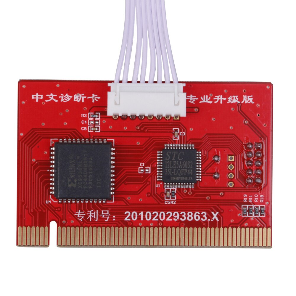 För laptop/desktop analysator diagnostikkort mini pci-e pc pci diagnostikkort testare pc debug vykort verktyg