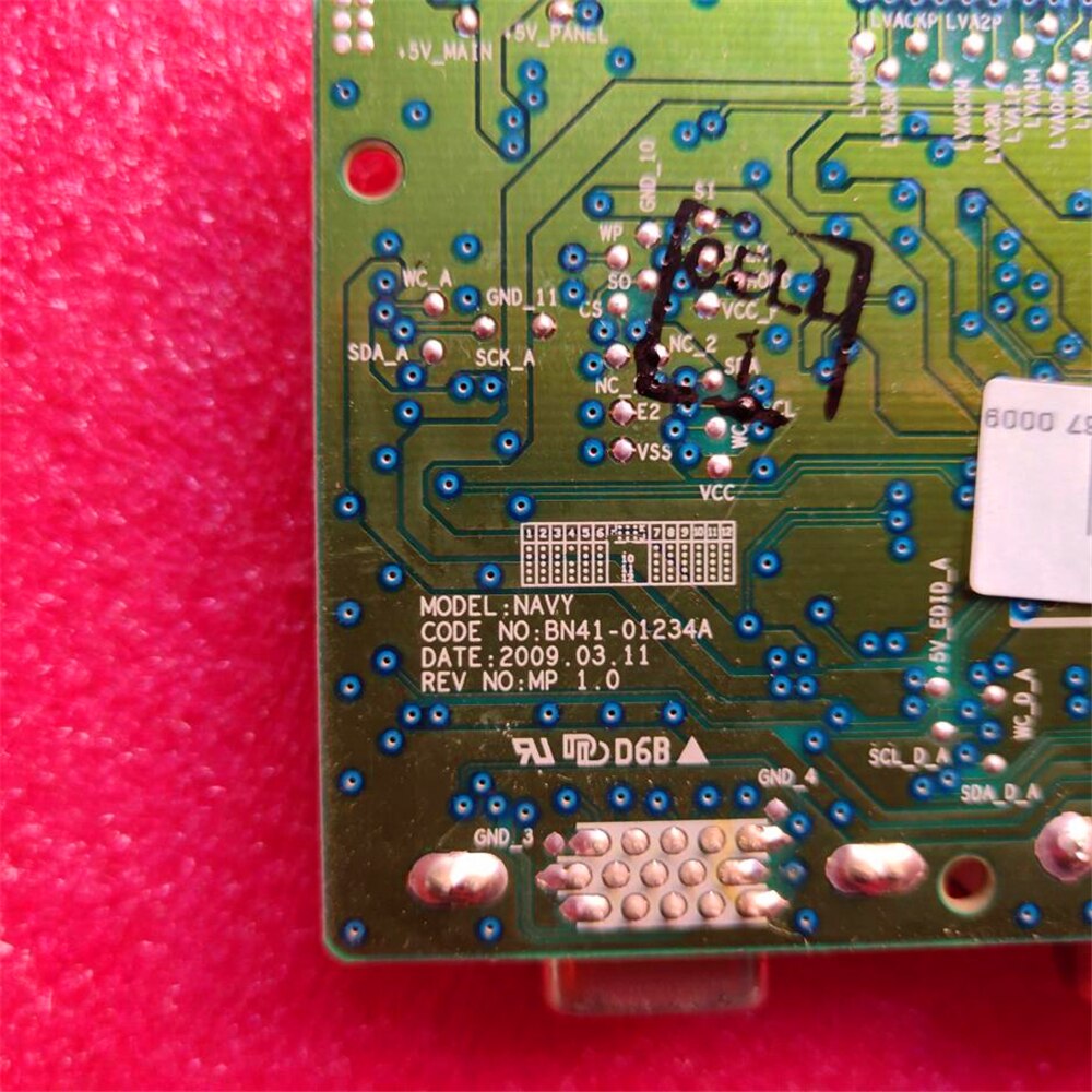 Buena prueba woking para la placa base de Samsung F2380 NV23WS Placa de accionamiento BN41-01234A placa base del monitor LS23NVTABW/ZA BN91-04228B