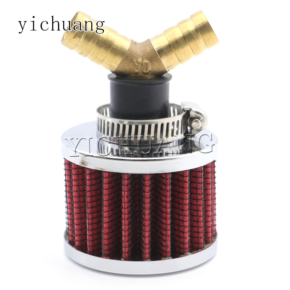 Motorfiets Mini 12mm Universele Filter Voor Koude Lucht High Flow Carterontluchting Auto Accessoires Inlaatluchtfilters: Lavendel