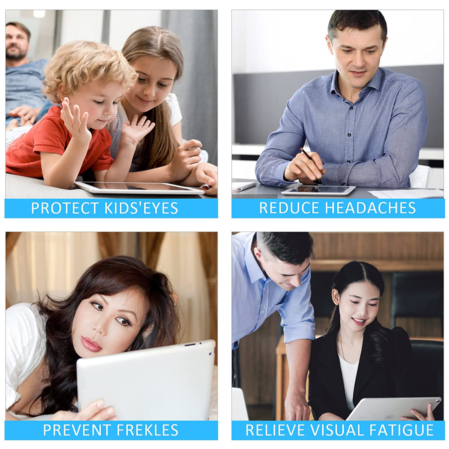 Anti Blue Light and Anti Glare Screen Protector for iPad Air 4 2 3 Pro 9.7 10.2 10.5 11 Inch Mini 5 7.9 Tablet Protective Film