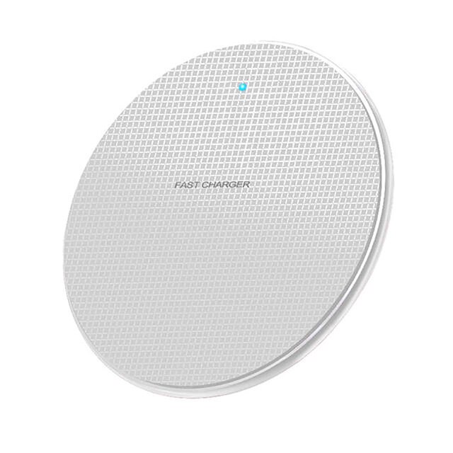 10W Snelle Draadloze Oplader Voor Samsung Galaxy S10 S20 S9 Note 10 9 Usb Qi Draadloze Opladen Ontvanger Voor iphone 11 Pro Xs Max Xr: White