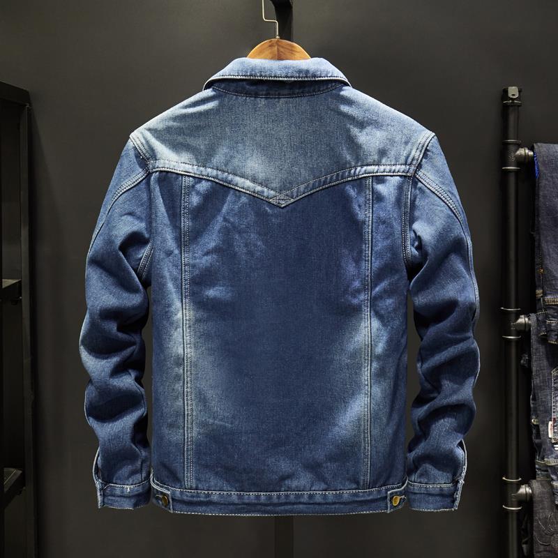 Winter Mens Denim Jackets Men Fleece Thick Warm Jeans Jacket Men Casual Slim Outwear Windbreaker Cowboy Denim Coats