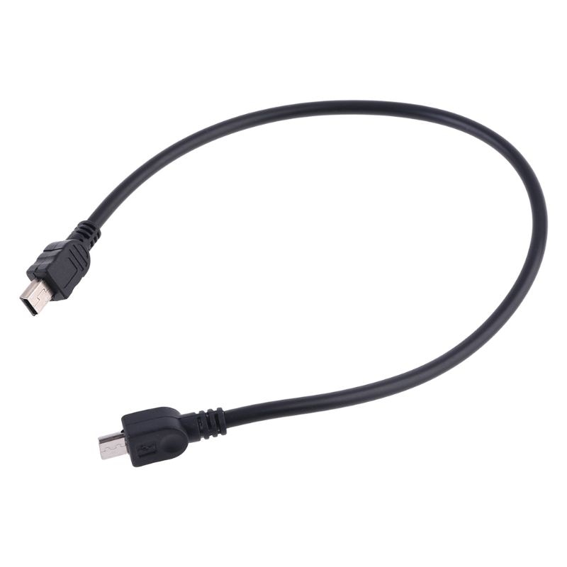 Micro USB 5 Pin B Male To Mini USB 5 Pin Male Data Adapter Converter Cable Cord