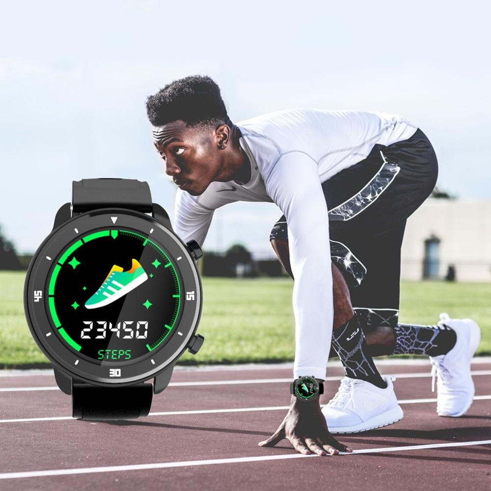 Smart Bracelet Full Circle Full Touch Screen IP67 Waterproof Bracelet Support Multi-language Heart Rate Pedometer