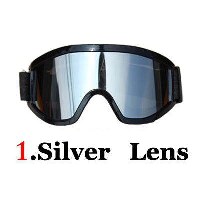 Gafas Moto Rcycle Bril Masque Moto Cross Goggles Helm Bril Winddicht Off Road Moto Cross Helmen Goggles: Bruin