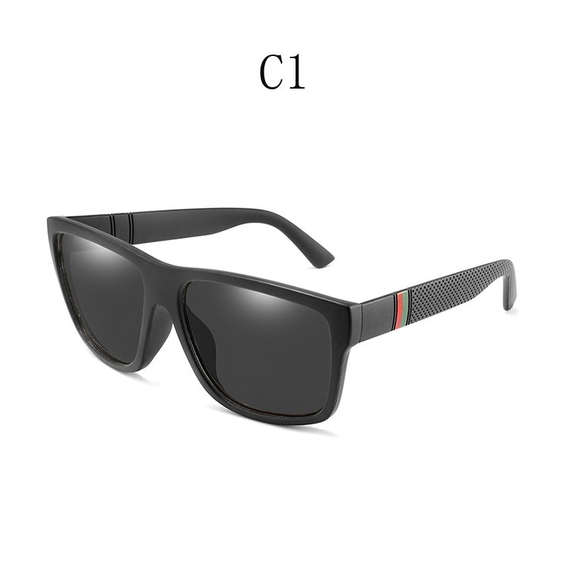 Polaroid Zonnebril Unisex Vierkante Vintage Zonnebril Beroemde Sunglases Gepolariseerde Zonnebril Oculos Feminino Voor Vrouwen Mannen: WHITE