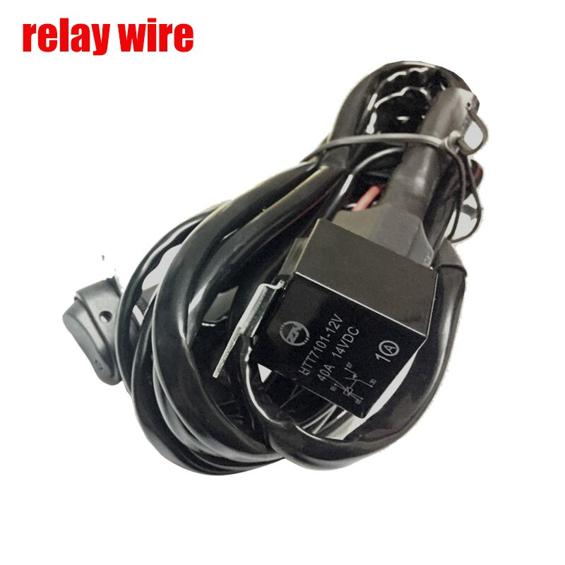 Motocycle Fog Lights For BMW Motorcycle LED Auxiliary Fog Light Driving Lamp For BMW R1200GS/ADV K1600 R1200GS R1100GS: with  relay wire