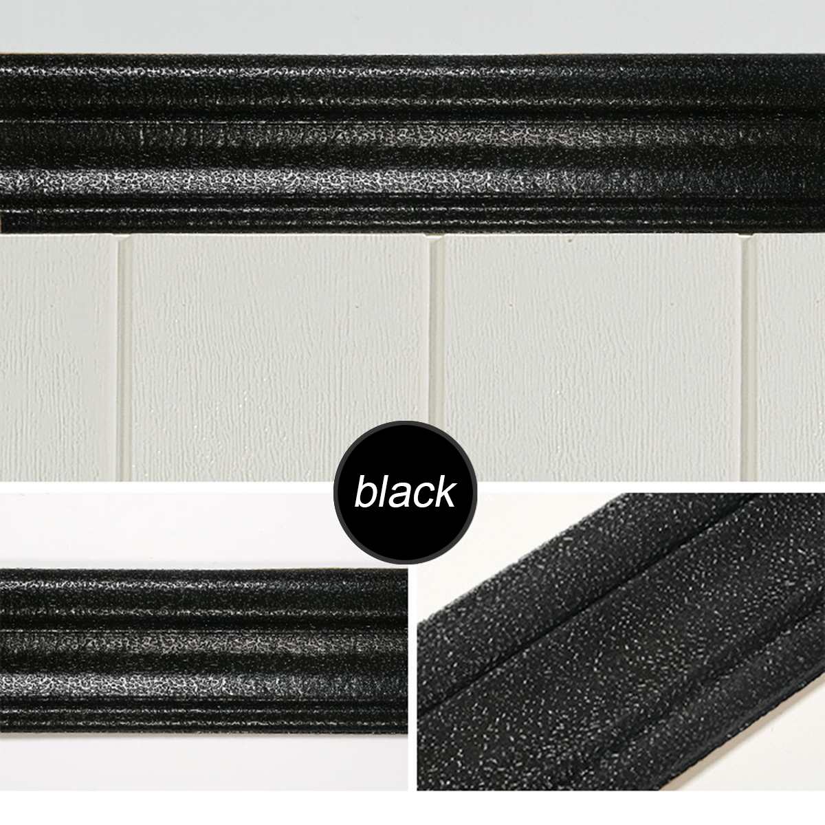 8*230CM Living Room Waist Line Wall Sticker Home Tiles Waterproof Self Adhesive PVC Wallpaper Border Foam Background Baseboard